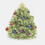 Merry Christmas Free Christmas Cross Stitch Pattern