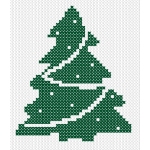 Free Reindeer Christmas Cross Stitch Pattern