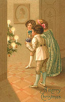 Free vintage Christmas cards in PDF format