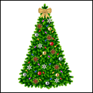 Decorate a Christmas Tree online Christmas game