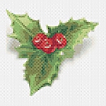 Free Bird House Christmas Cross Stitch Pattern