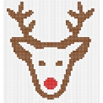 Merry Christmas Free Christmas Cross Stitch Pattern