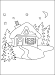 Christmas pages to print and color
